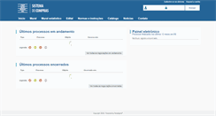 Desktop Screenshot of compras.fiepr.org.br